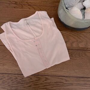 NWOT $30 Free People Intimately Laid Back Tank Top in Pink